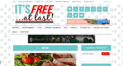 Desktop Screenshot of itsfreeatlast.com