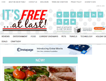 Tablet Screenshot of itsfreeatlast.com